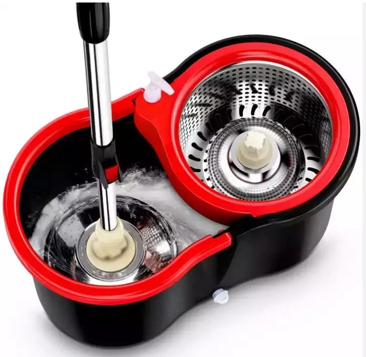 360 Spin Mop with Double Bucket